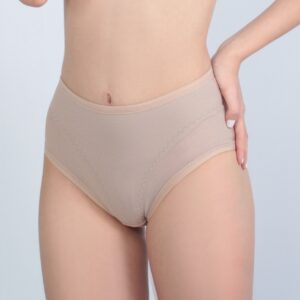 Calcinha em Lycra Power com Frente em Tule - 01001113