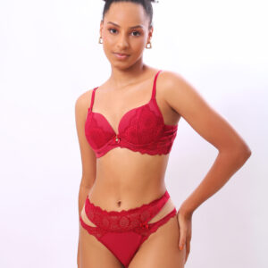Conjunto com calcinha fio dental - 32131346
