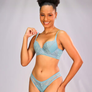 Conjunto de Microfibra e Renda - 32131417