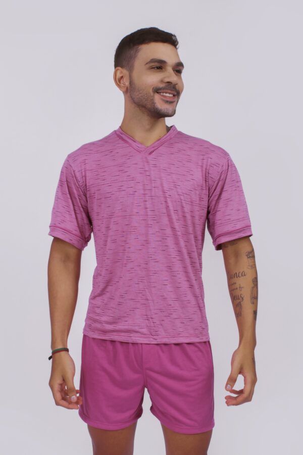 Pijama Americano Masculino em Malha PV - 47001447