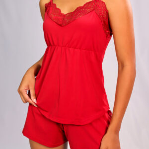 Baby doll com detalhes em renda - 49101403